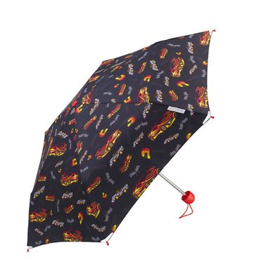Ergobrella Kinderregenschirm mit reflektierenden Ecken Racing Cars