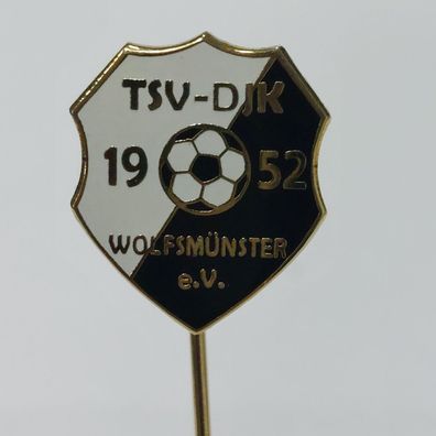 Fussball Anstecknadel TSV DJK Wolfsmünster 1952 FV Bayern Unterfranken Würzburg