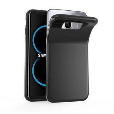 Cadorabo Hülle kompatibel mit Samsung Galaxy S8 PLUS in Schwarz - Schutzhülle aus ...