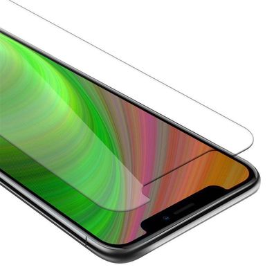 Cadorabo Panzer Folie kompatibel mit Apple iPhone XS MAX - Schutzfolie in Kristall...