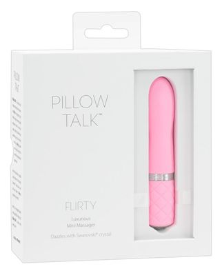 PILLOW TALK - Flirty Pink Vibrator - Powerbullet-Motor, stufenweise steuerbar