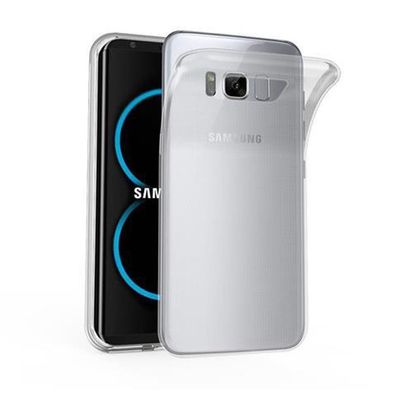 Cadorabo Hülle kompatibel mit Samsung Galaxy S8 PLUS in VOLL Transparent - Schutzh...