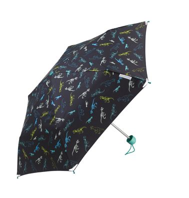Ergobrella Kinderregenschirm mit reflektierenden Ecken Razortooth Dinosaur