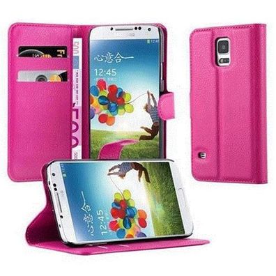 Cadorabo Hülle kompatibel mit Samsung Galaxy S5 / S5 NEO in CHERRY PINK - Schutzhü...