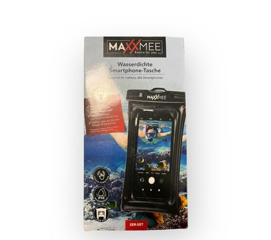 Maxxmee Handyhülle wasserdicht - 2er-Set Verwendbar für alle Smartphones bis 7 Zoll