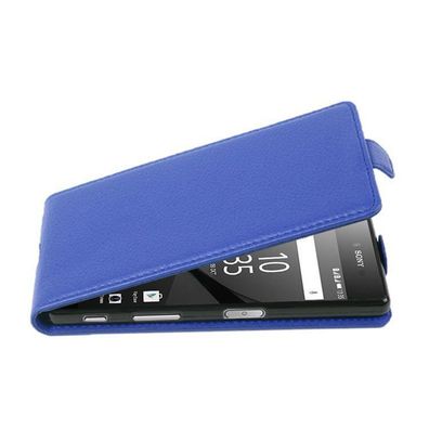 Cadorabo Hülle kompatibel mit Sony Xperia Z5 Premium in KÖNIGS BLAU - Schutzhülle ...