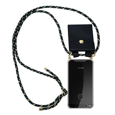 Cadorabo Handy Kette kompatibel mit Huawei P10 LITE in Camouflage - Silikon Schutz...