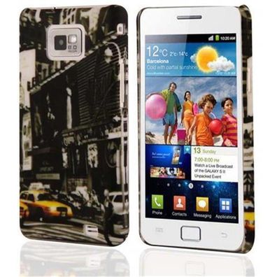 Cadorabo - Hard Cover für > Samsung Galaxy S2 / S2 PLUS < - Case Cover Schutzhülle...
