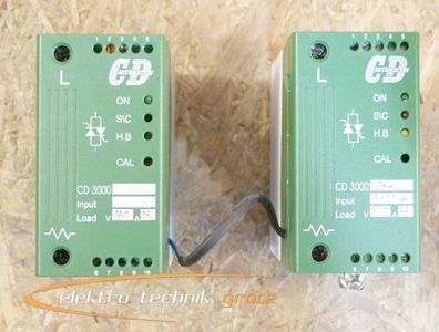 CD Automation CD 3000 2PH 4-20 MA Thyristor Unit (Satz gem. Foto) 440V 35A