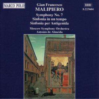 Gian Francesco Malipiero (1882-1974): Symphonie Nr.7 - - (CD / S)