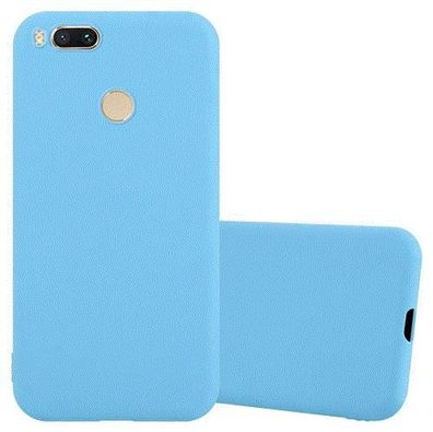 Cadorabo Hülle kompatibel mit Xiaomi Mi A1 / Mi 5X in CANDY BLAU - Schutzhülle ...