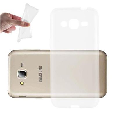 Cadorabo Hülle kompatibel mit Samsung Galaxy J2 2015 in VOLL Transparent - Schutzh...