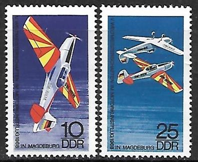 DDR postfrisch Michel-Nummer 1391-1392