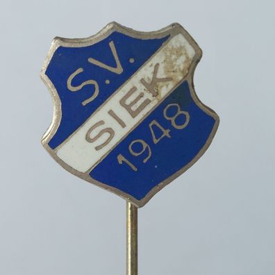 Fussball Anstecknadel SV Siek 1948 FV Schleswig-Holstein Kreis Stormarn