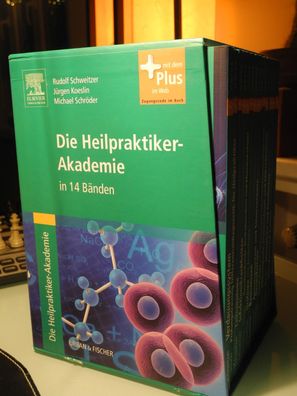 Die Heilpraktiker-Akademie in 14 Bänden: mit Zugang zum Elsevier-Portal