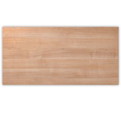 bümö Tischplatte 200x100 cm in Nussbaum, Schreibtischplatte aus Holz, Holzplatte, Spa