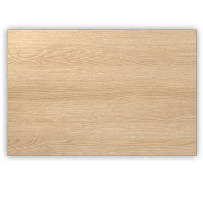 bümö Tischplatte 120x80 cm in Eiche, Schreibtischplatte aus Holz, Holzplatte, Spanpla