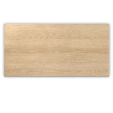 bümö Tischplatte 160x80 cm in Eiche, Schreibtischplatte aus Holz, Holzplatte, Spanpla