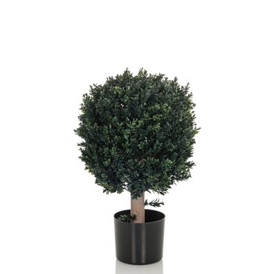 bümö plants Buxus Kunstbaum - Täuschend echter Buchsbaum, geruchlose Premium Kunstpfl