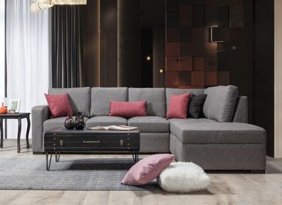 Wohnzimmer Polster Möbel Luxus Ecksofa L-Form Modern Design Sofa Couch