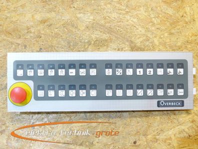 Overbeck / Marposs 6830219002 Operator Panel