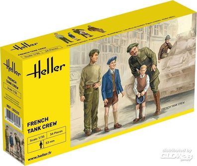 Heller French Tank Crew in 1:35 1000303230 Glow2B 30323 Bausatz