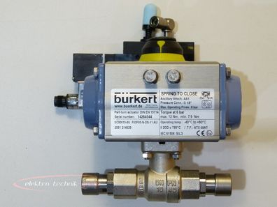 Bürkert SC15-6 / SC00015-6U F03F05-N-DS-11 AU Pneumatischer Schwenkantrieb 21452