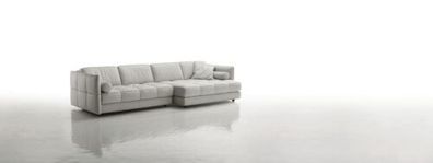 Wohnlandschaft Ecksofa L-Form Möbel Luxus Weiß Modern Sofa Eckcouch Leder Neu