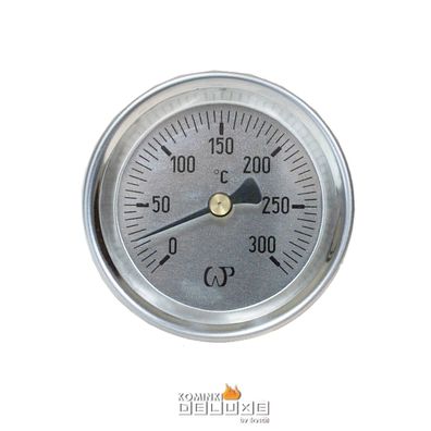 Backofen Thermometer 500° Grad Edelstahl Ofenthermometer Küchethermometer 30 cm