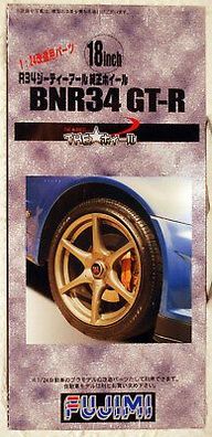 Fujimi 192901 Felgen R 34 GT-R wheel 18 Zoll inkl. Reifen Bridgestone 1:24 #21