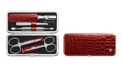 Zwilling Rahmenetui 5tlg. Classic Inox rot 97653-003-0