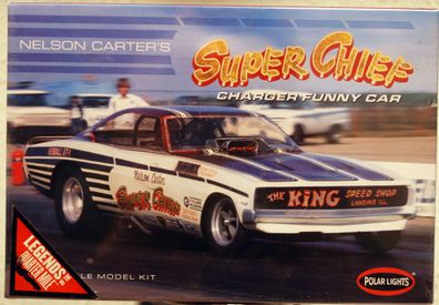 Polar Lights 935 1970 Dodge Charger Super Chief Funny Car 1:25