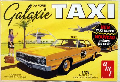 AMT 1243 1970 Ford Galaxie Taxi 1:25 neu 2021