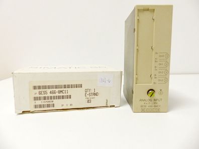 Siemens 6ES5 466-8MC11 Simatic analog input