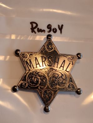 Polizei Brustabzeichen USA Marshal Göde Replik (rm904)