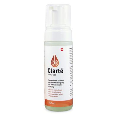 Clarte reine Haut - reinigt, desinfiziert gegen Akne Pickel (150ml Clarté Hautrein)