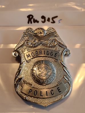 Polizei Brustabzeichen USA Mobridge Police Göde Replik (rm915)