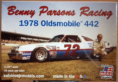 1978 Oldsmobile 442 # 72 Benny Parson Racing 1:25 Salvinos JR 280161