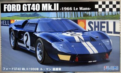Fujimi 126036 1966 Ford GT 40 Mk. II Winner LeMans 1:24