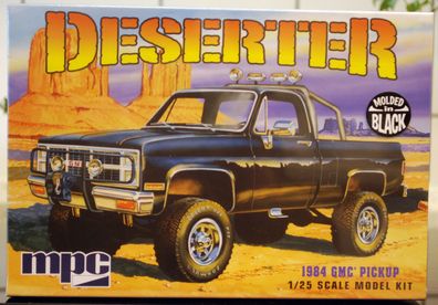 1984 GMC Pickup Deserter Black, 1:25, MPC 848 wieder neu 2016 wieder neu