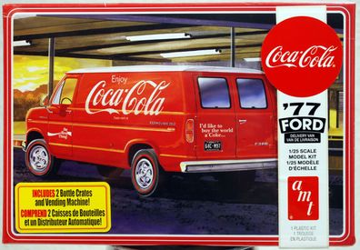 1977 Ford Econoline 150 Coca-Cola 1:25 AMT 1173 wieder neu 2019