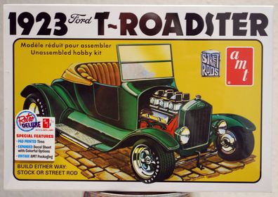 1923 Ford T Roadster 2&acute; n1 Stock or Street Rod 1:25 AMT 1130 wieder neu 2019