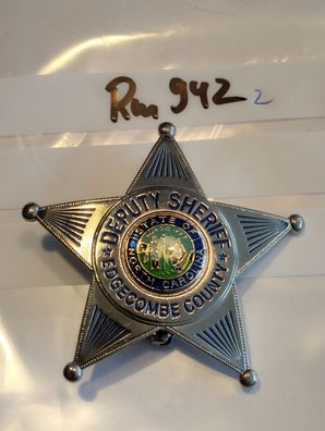 Polizei Brustabzeichen USA Edgecombe County Deputy Göde Replik (rm942)