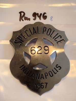 Polizei Brustabzeichen USA Indianapolis Police Göde Replik (rm946)