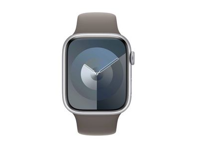 Apple Watch Sport Sportarmband Smartwatch 45mm M/ L clay braun