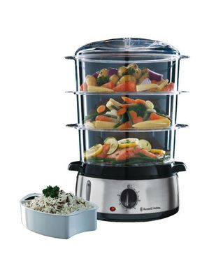 Russell Hobbs Cook@Home 19270-56 Dampfgarer silber