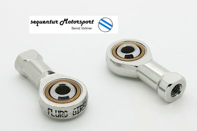 Gelenkköpfe GIRSW 5, wartungsfrei, spielfrei 5 mm Innengewinde / Bohrung DIN 648