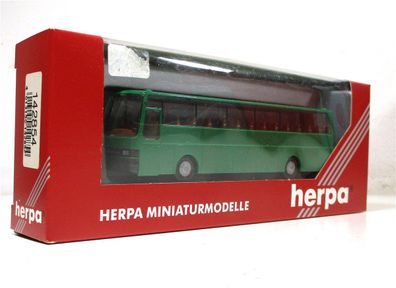 Modellauto H0 1/87 Herpa 142854 Setra S215 HD Polizei Grün