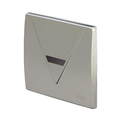 Viega Abdeckplatte VfL 1 8128.46 in 150x135mm Edelstahl weiß-alpin