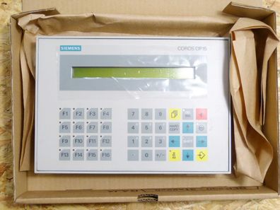 Siemens 6AV3515-1EB00 Operator Panel OP15-A - mit 12 Monaten Gewährleistung!